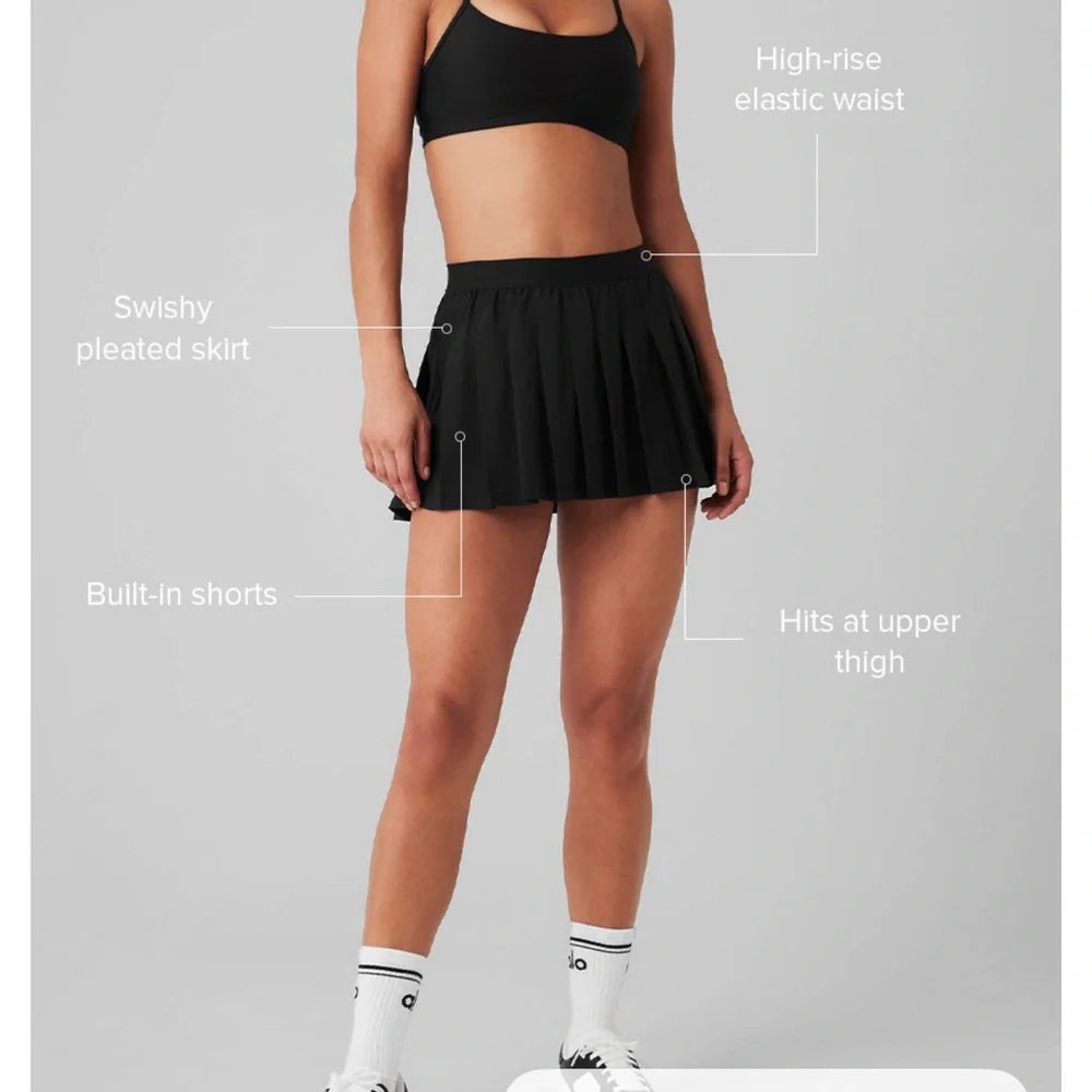 Alo varsity tennis skirt